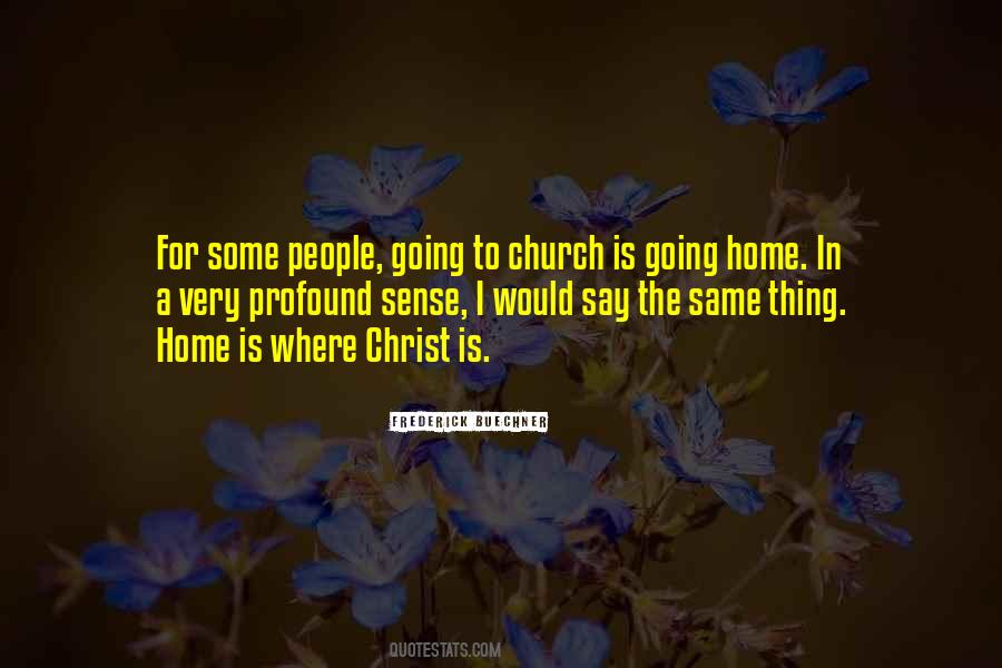 Home Church Quotes #1225262