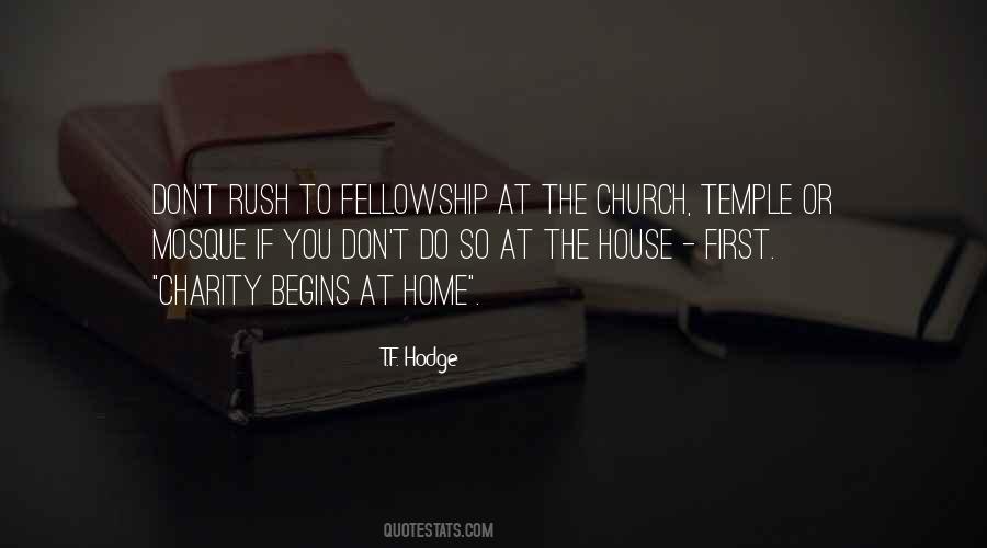Home Church Quotes #793335