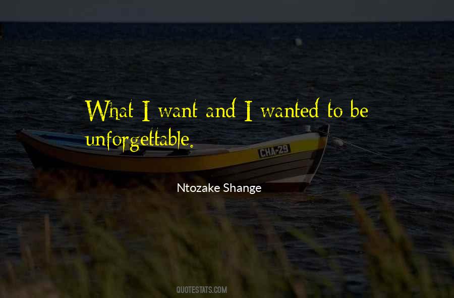 Be Unforgettable Quotes #600155