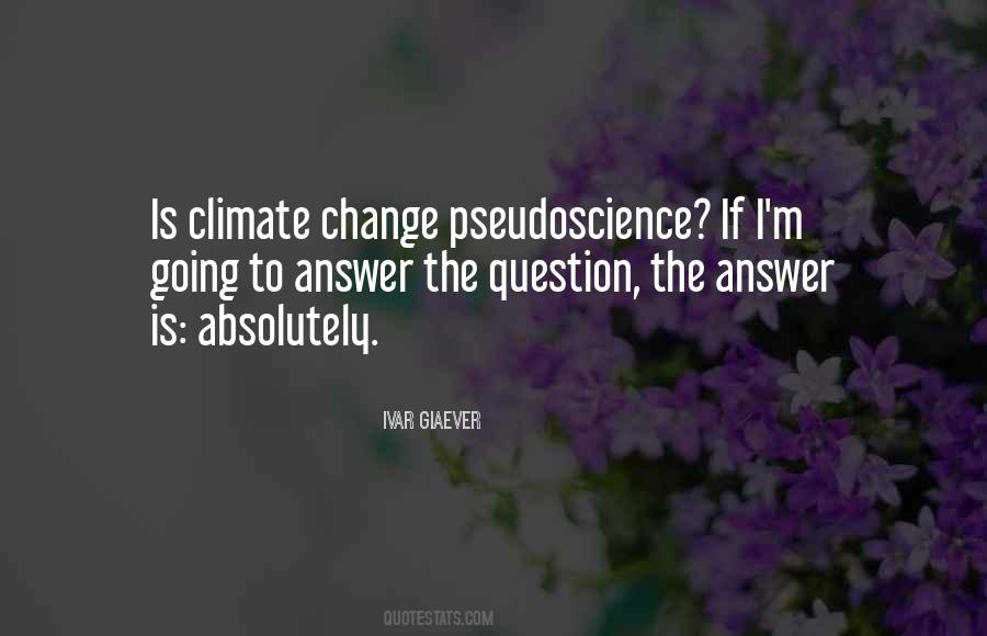 Giaever On Climate Quotes #1285788