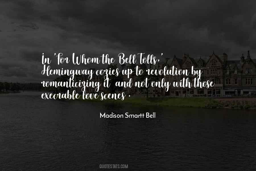 Bell Tolls Quotes #1279955