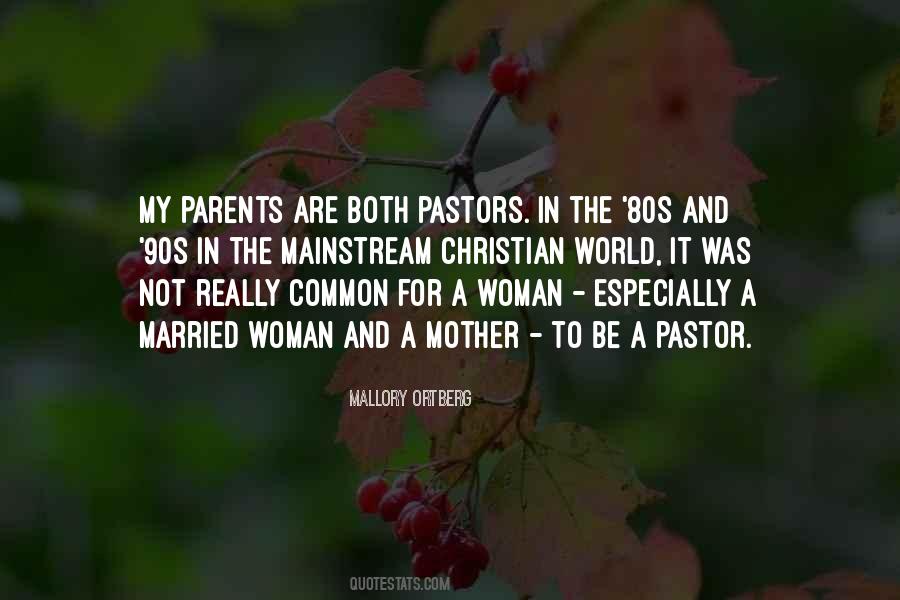 Christian Pastors Quotes #183724