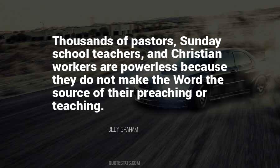 Christian Pastors Quotes #623694