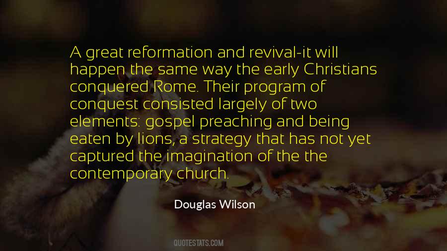 Christian Reformation Quotes #1351481