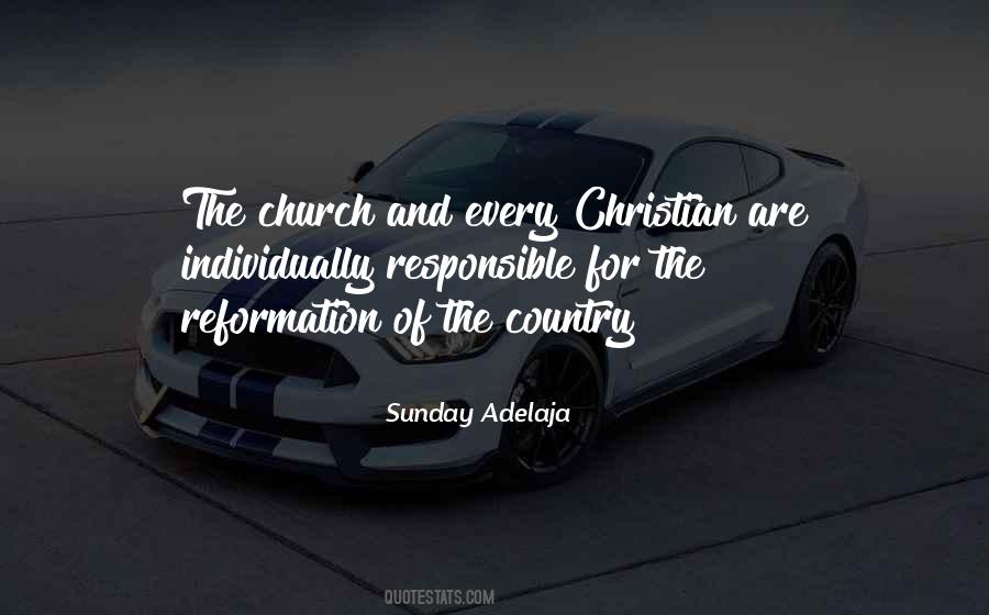 Christian Reformation Quotes #955018