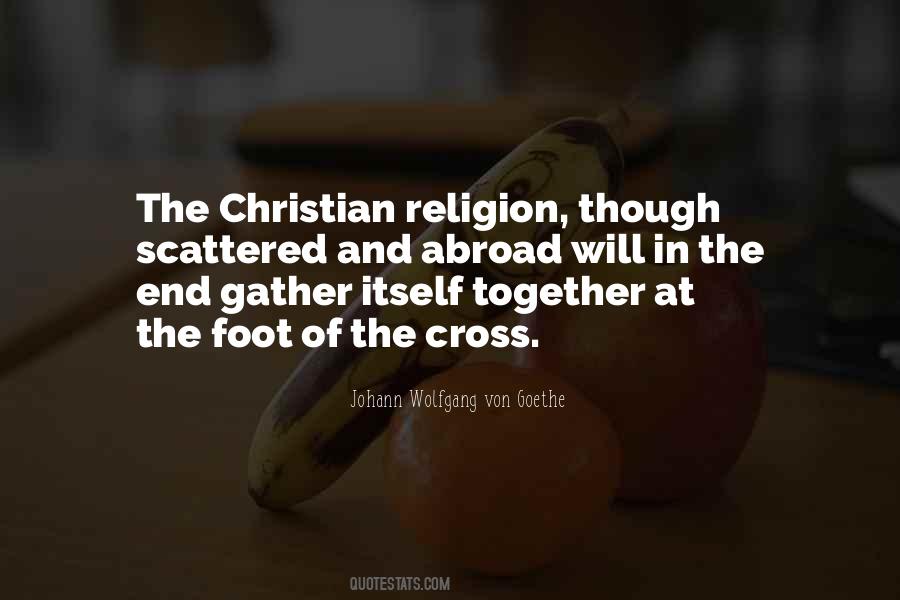 Christian Religion Quotes #1234727