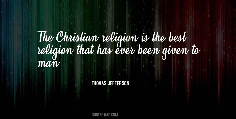 Christian Religion Quotes #161103