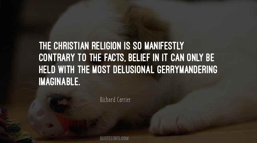 Christian Religion Quotes #1700461