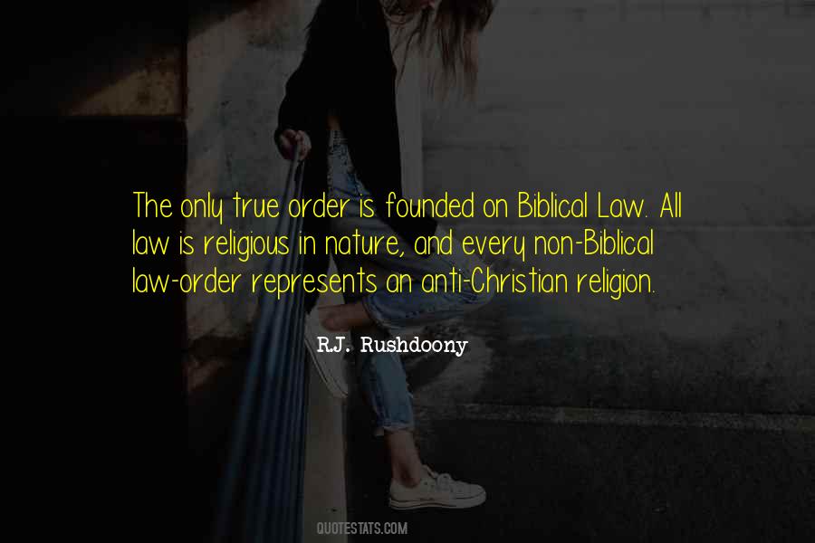 Christian Religion Quotes #280412