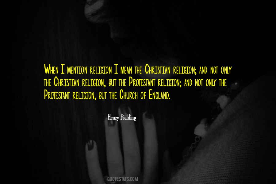 Christian Religion Quotes #438814