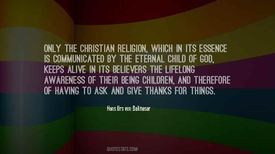 Christian Religion Quotes #507275