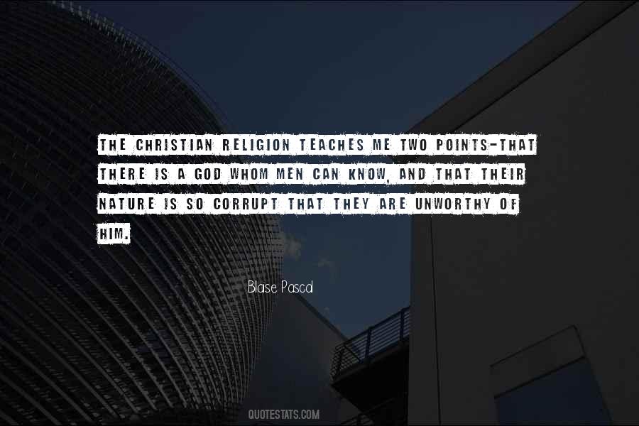 Christian Religion Quotes #662397