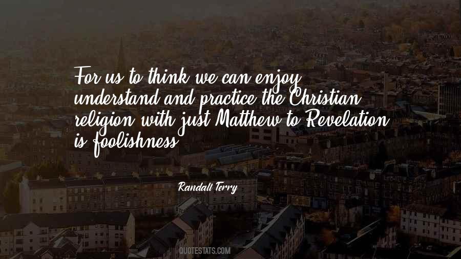 Christian Religion Quotes #796829