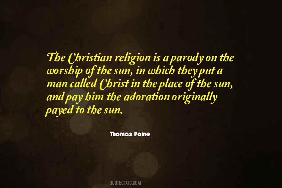 Christian Religion Quotes #855848