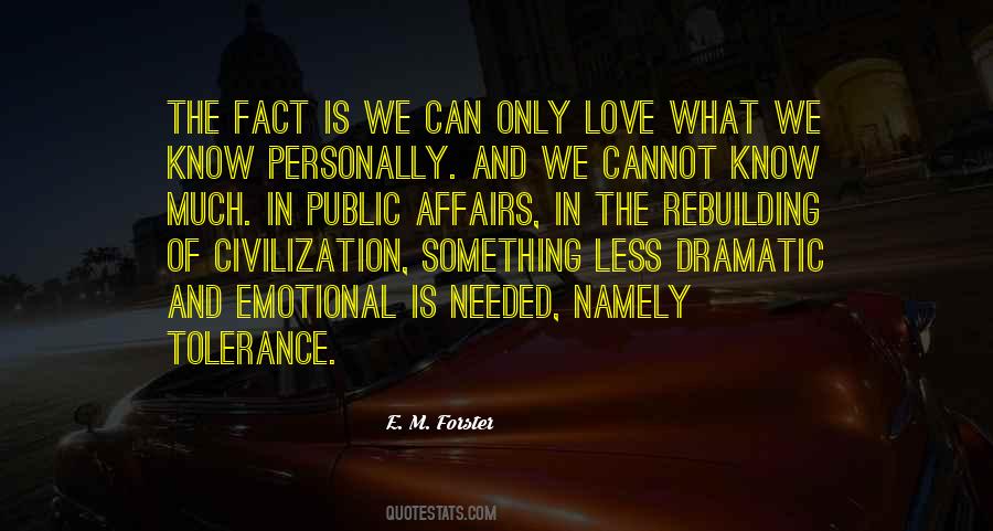 Love Tolerance Quotes #1093900