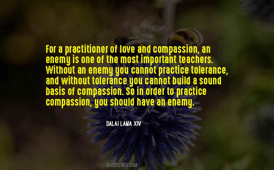 Love Tolerance Quotes #1161098
