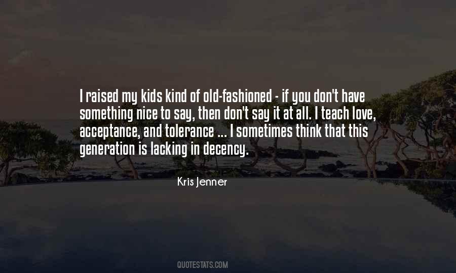 Love Tolerance Quotes #1356363