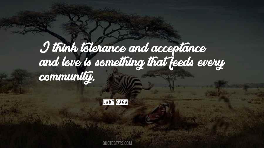 Love Tolerance Quotes #633853
