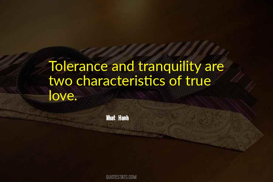 Love Tolerance Quotes #661790