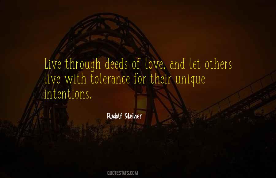 Love Tolerance Quotes #722556