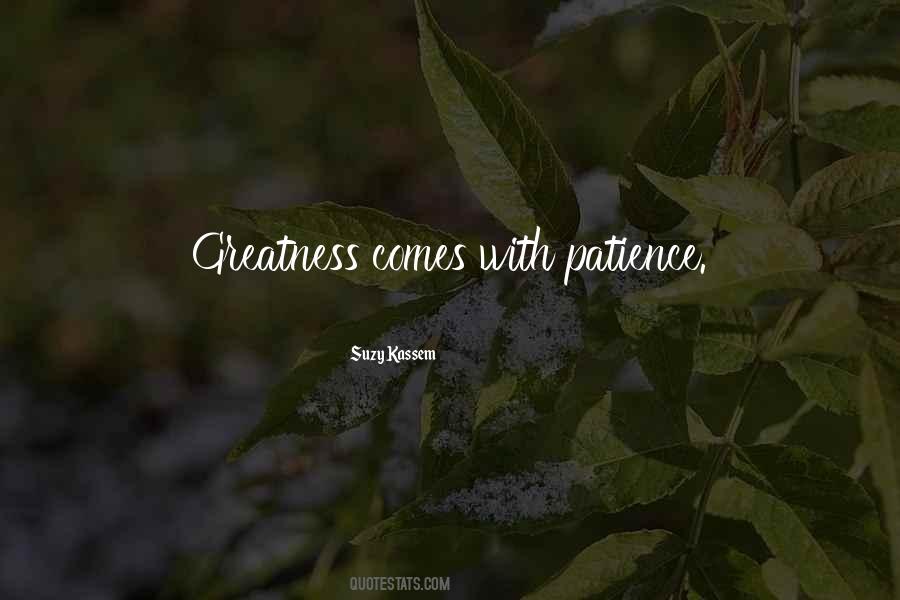 Patience Success Quotes #1427773