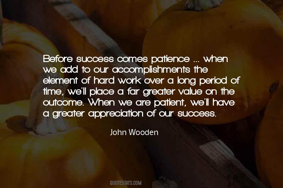 Patience Success Quotes #354585