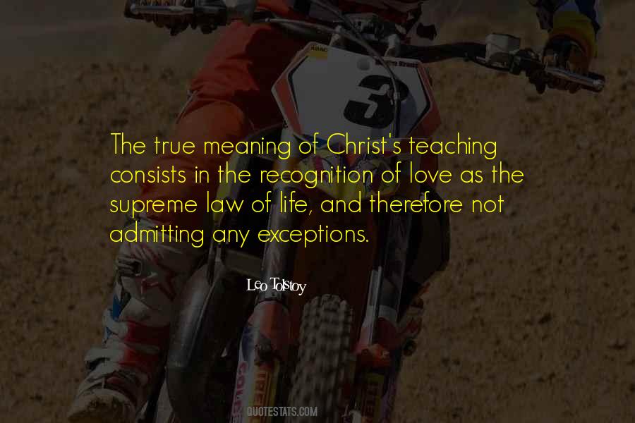Christian Teaching Quotes #1028114
