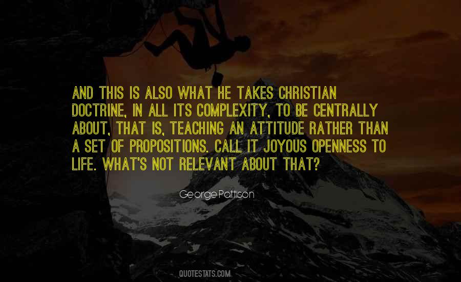 Christian Teaching Quotes #1785956