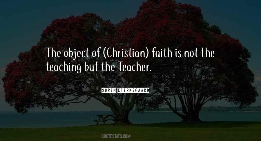 Christian Teaching Quotes #341183