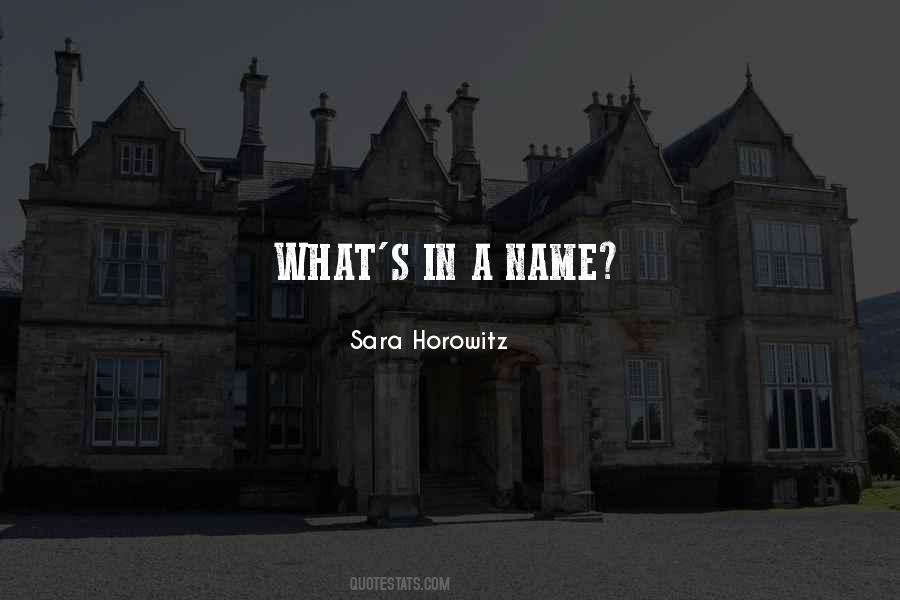 What S In A Name Quotes #87587