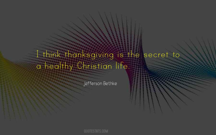 Christian Thanksgiving Quotes #1694466