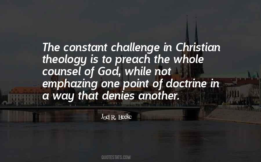 Christian Theology Quotes #1137939