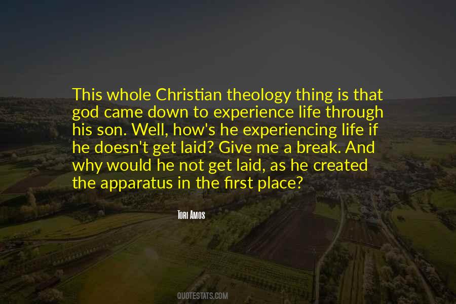 Christian Theology Quotes #1376670