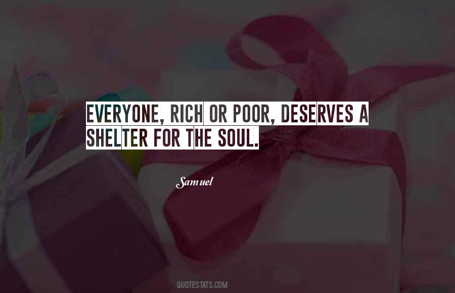 Soul Shelter Quotes #509362
