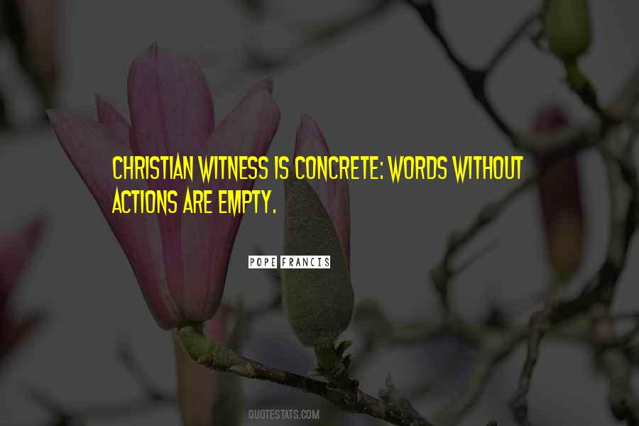 Christian Witness Quotes #1064182