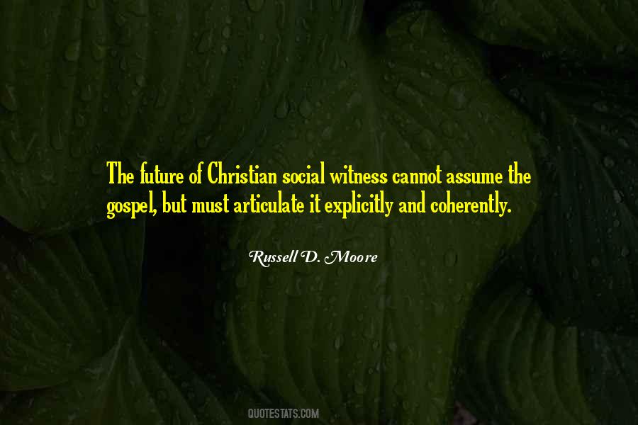 Christian Witness Quotes #182330