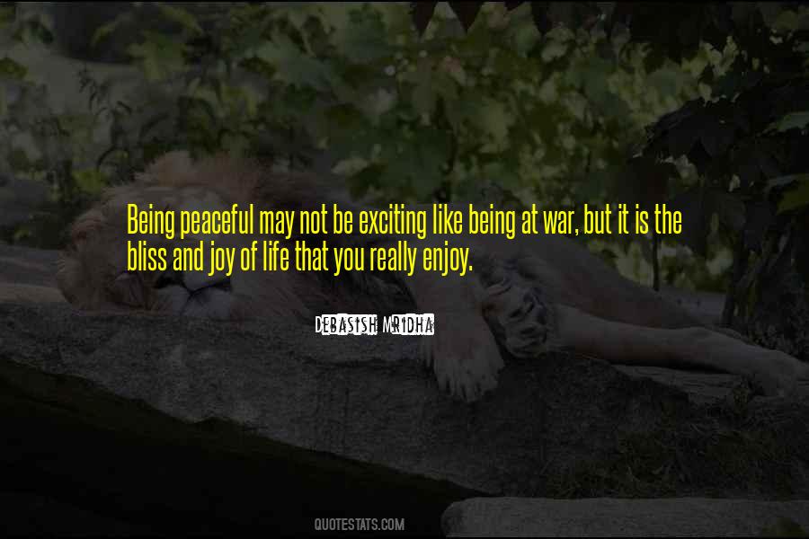 Life War Inspirational Quotes #1287934