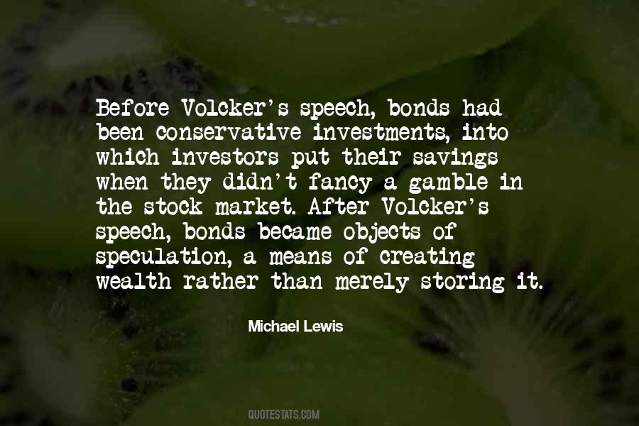 Over Speculation In The Stock Quotes #1024474