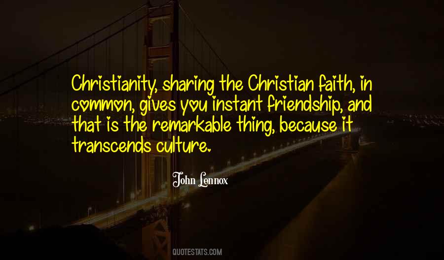 Christianity And Culture Quotes #1302178