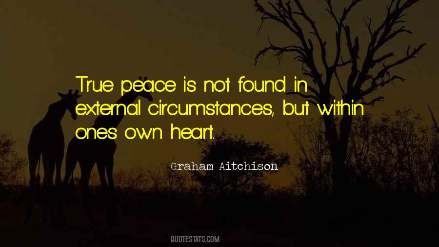 External Peace Quotes #1740954