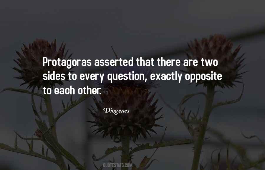 Two Opposites Quotes #1615760