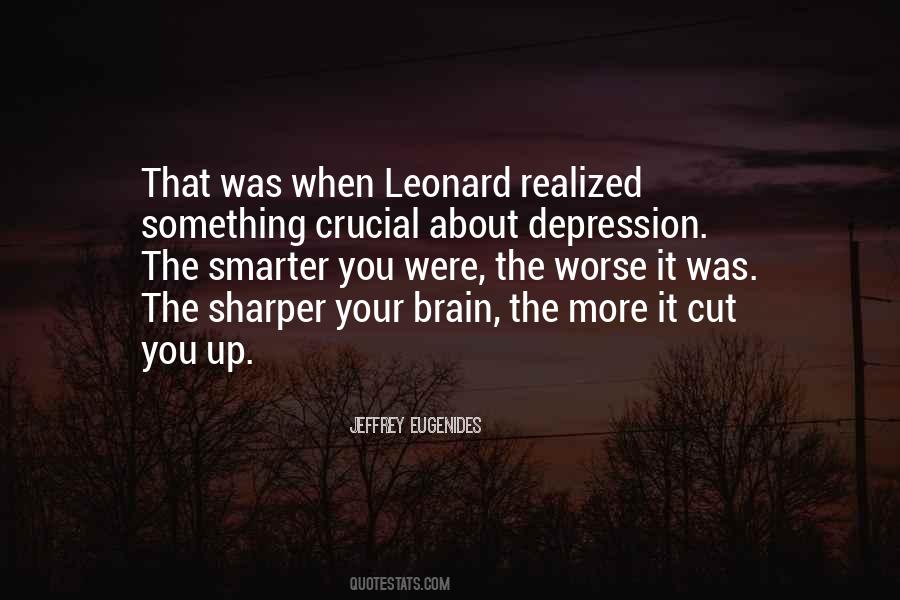 Depression The Quotes #459337