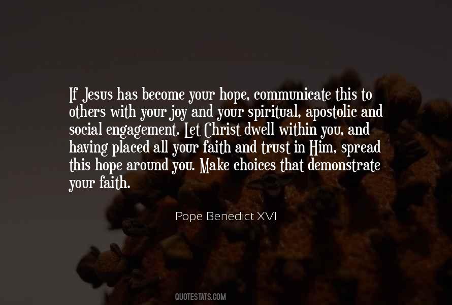 Apostolic Faith Quotes #1685892