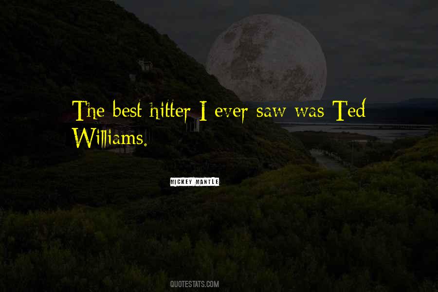 Baseball Hitter Quotes #1666043