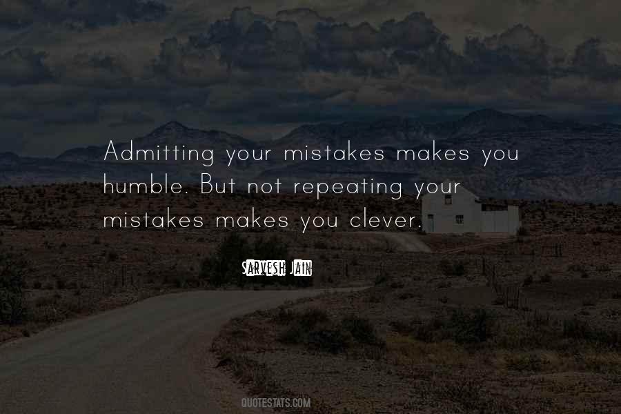 Your Mistakes Quotes #1363045