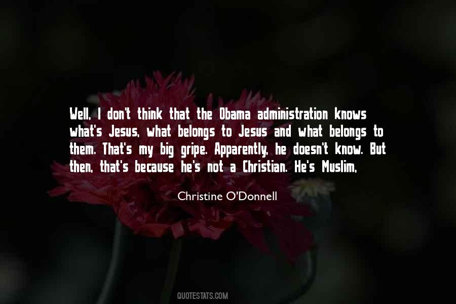 Christine O Donnell Quotes #283346