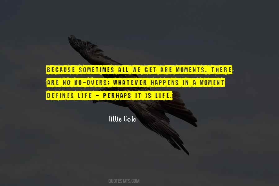 Sometimes Moments Quotes #17653