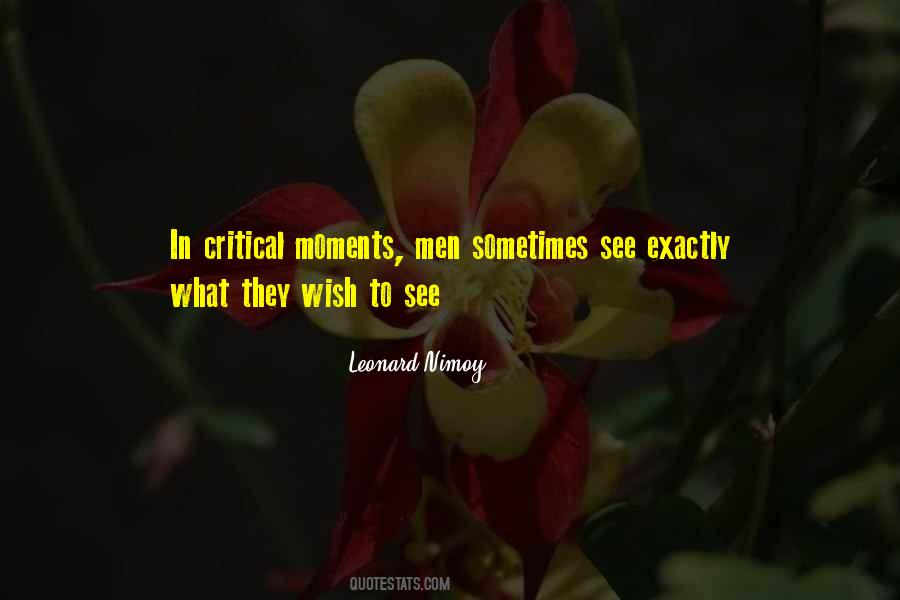 Sometimes Moments Quotes #77855