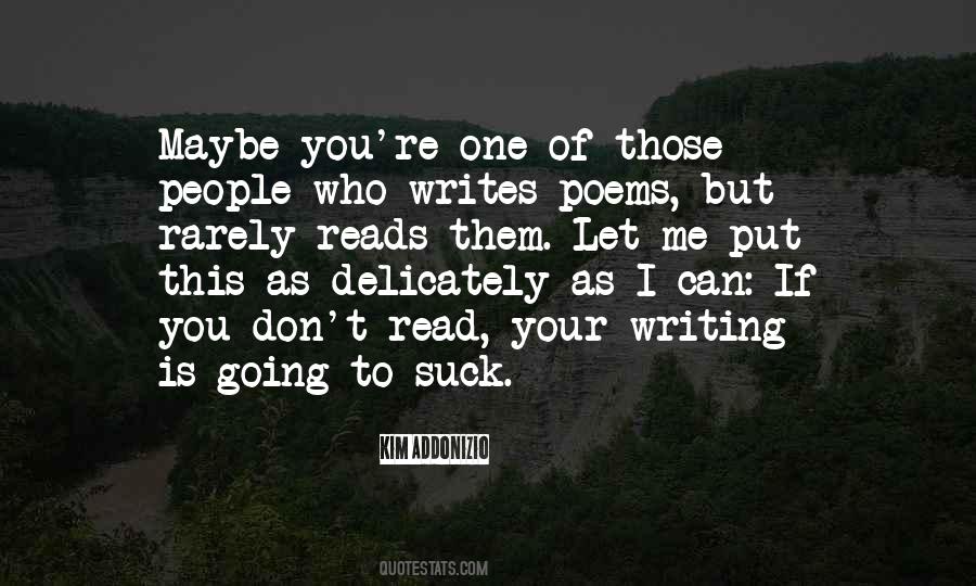 Addonizio Poetry Quotes #222704
