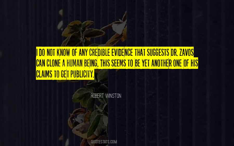 Being Credible Quotes #1378999